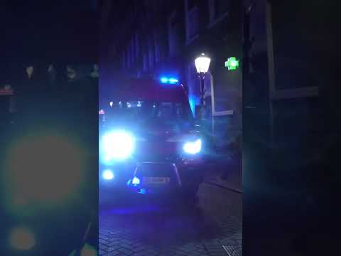 Reserve Duikwagen Brandweer Nico  met Bijzondere Sirene #carnaval #sound #sigmaboy #siren #funny