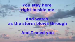 God Gave Me You -  Blake Shelton - with lyrics