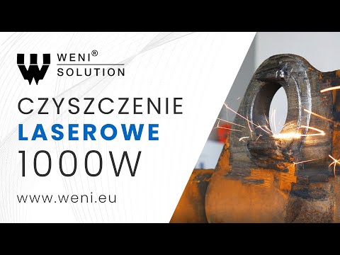 Czyszczenie laserowe na wyższym poziomie - ultramocny laser CLM PRO 1000W marki Weni Solution - zdjęcie