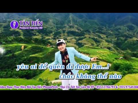 Karaoke HD  Yêu Người Khác Để Quên Em   Khánh Phương Full Beat ✔