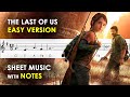 The Last of Us Main Theme | Sheet Music with Easy Notes for Recorder, Violin Beginners Tutorial