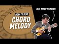 Aaron Weinstein Teaches Jazz Mandolin Chord Melody
