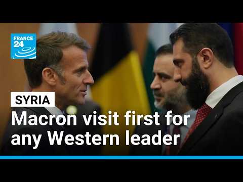 Syria expecting Macron visit in first for Western head-of-state since Assad