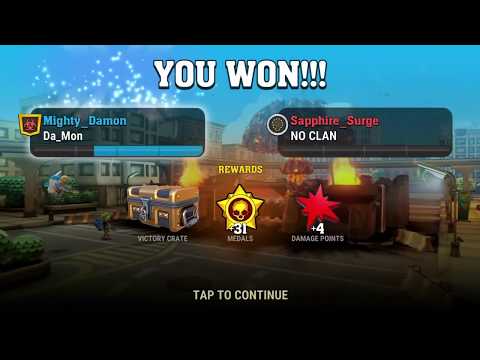 Mighty Battles Three Awesome Battles Players 7,8,10 Company Crate Awarded