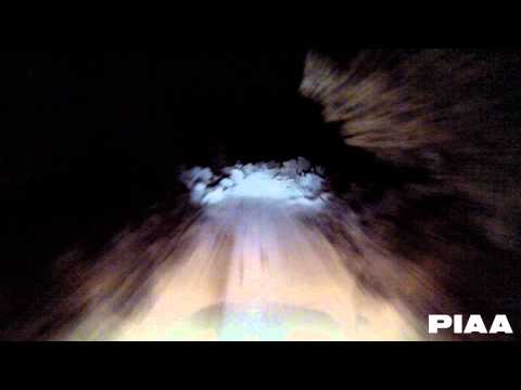 PIAA RF Series 10" LED Light bar on a Honda TRX450R in the desert.