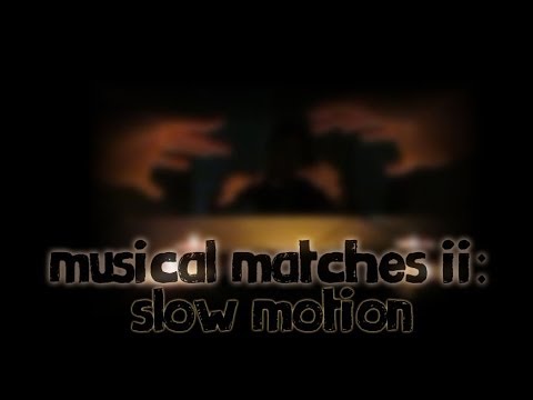 [BINAURAL ASMR] Musical Matches II: Slow Motion (reupload, visual, inaud/unint, glass, rice)