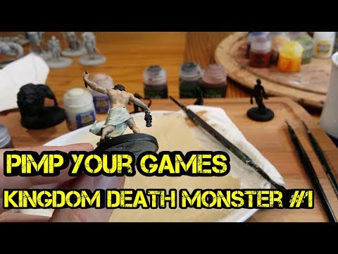 Pimp your Games - Kingdom Death Monster - #1 - Painting Noobtorial (Painting Tutorial) - Brettspiel