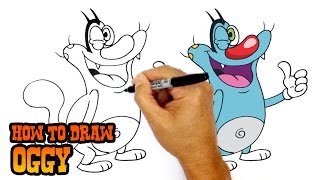 How to Draw Oggy  Oggy and the Cockroaches