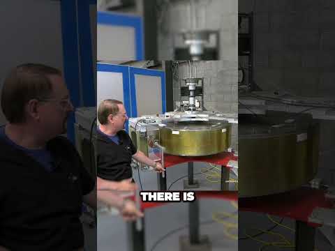 The Force of a Magnet accelerating and spinning a 1200 Pound Flywheel!