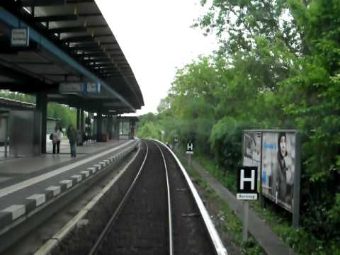 Führerstandsmitfahrt S-Bahn Berlin Yorkstraße - Lichterfelde Ost