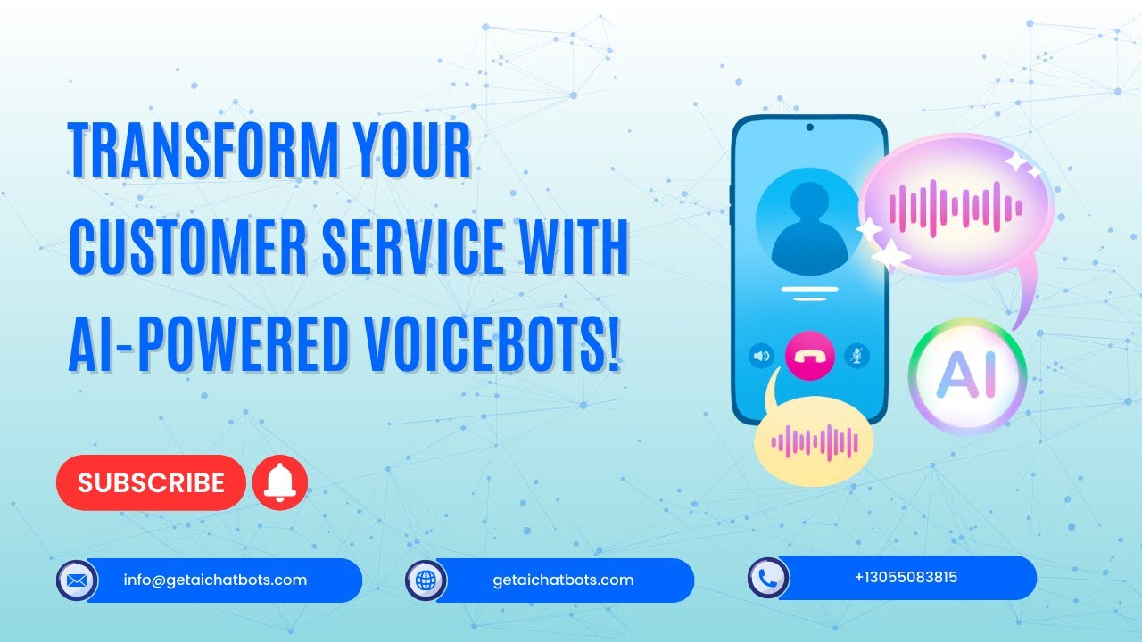 Transform your Customer Service with AI Powered VoiceBots!