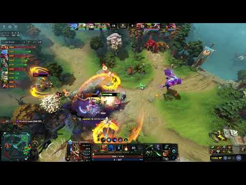 YATORO 12 min BF Troll Warlord against TOPSON Puck & MEGA Meepo