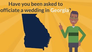 How to Get Ordained In Georgia to Officiate a Wedding