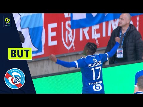 But Jean-Ricner BELLEGARDE (69' - RCSA) STADE DE REIMS - RC STRASBOURG ALSACE (1-1) 21/22
