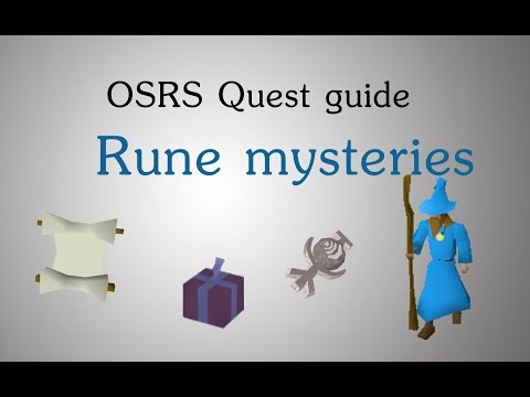 [OSRS] Rune Mysteries quest guide