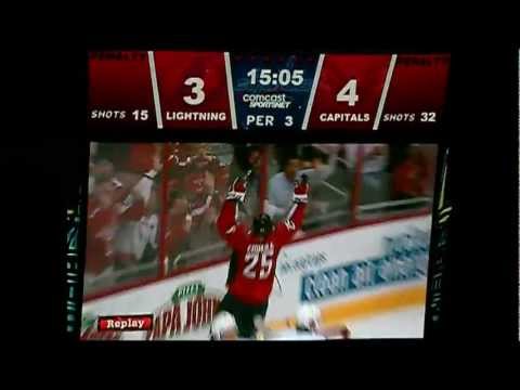 Caps vs. Lightning (regulation goals) 10/10/11