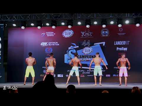 Mens Physique Junior 170 SUDAMERICANO IFBB 2018