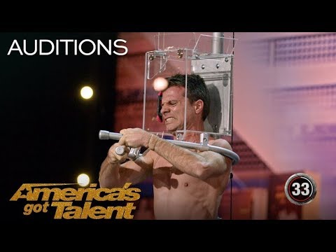 Lord Nil's Dangerous Escape From Scorpions - America's Got Talent 2018