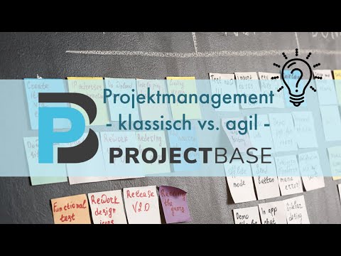 Projektmanagement  - wo liegt der Unterschied zwischen klassisch und agil