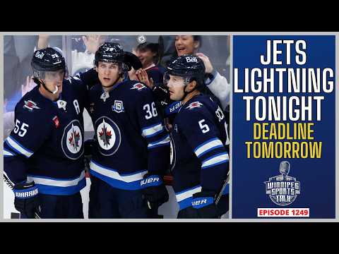Winnipeg Jets homestand continues vs. Tampa Bay | NHL Trade Deadline Tomorrow