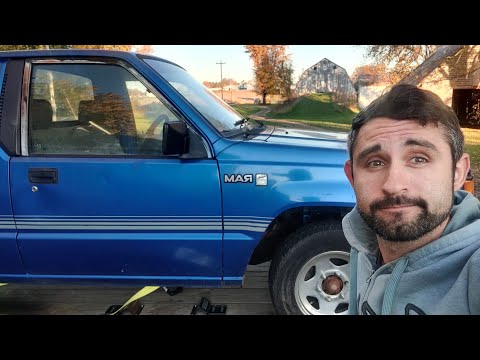 Traveling Across The US To Get My Dream Truck! 1.9 TDI Diesel Swapped Dodge Ram 50! Part 1