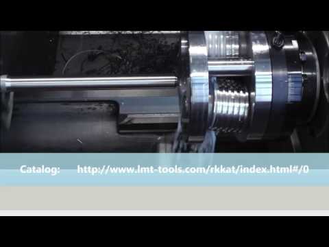 LMT Fette – F5 1 RNT axial thread rolling head runs ACME style threads 【スゴイ加工動画】