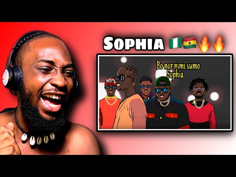 Nigerian 🇳🇬 React To Yaw Tog - Sophia (Visualizer) 🇬🇭🇳🇬🔥🔥