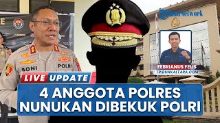 Kapolres Nunukan Ungkap 4 Anggotanya Ditangkap Terkait Kasus Narkoba