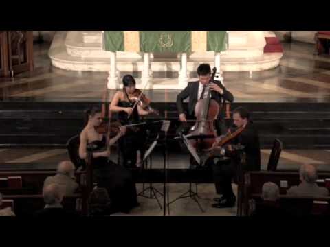 Attacca Quartet plays Haydn Op. 71 no. 1 -- First Movement