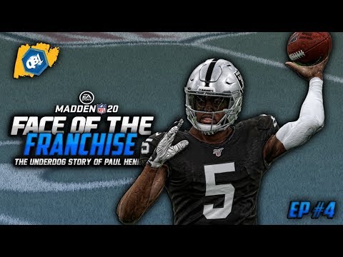NFL Debut!| Madden 20 QB1/Face Of The Franchise (Episode 4)
