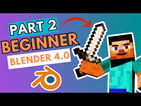 Ultimate Blender 4.0 Minecraft Animation Tutorial: Part 2 - Epic Scene Setup!