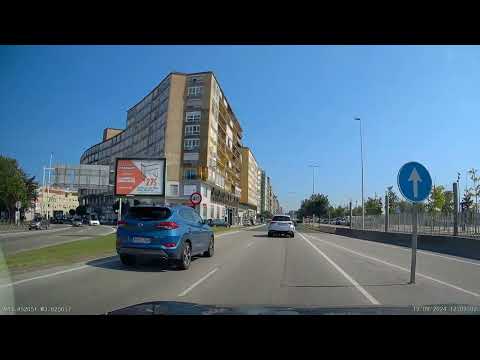 Santander Ferry Port - from A8 into Port (so the route you would follow to get the ferry)