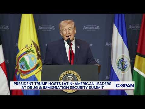 President Trump announces "Americas Counter Cartels ...