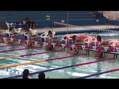 Esteban Nuñez del Prado (Lane 5) - Copa Pacifico 2019 (U-15) Gold Medal (Lima, Peru)