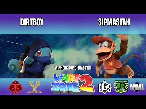 Warp Zone 2 - Winners Top 8 Qualifier - Dirtboy(Squirtle) Vs. SipMastah(Diddy Kong)