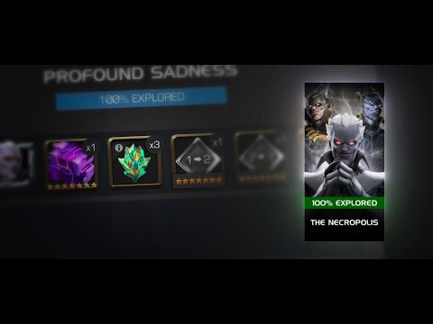 Did Kabam secretly buffed the reward? Necropolis 100% explored reward and titan crystal opening