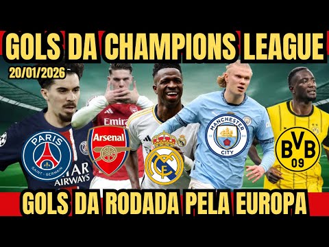 GOLS DA CHAMPIONS LEAGUE TERÇA FEIRA TODOS OS GOLS PELA 7, RODADA DA LIGA DOS CAMPEÕES