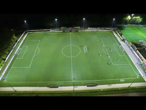 Voetbalvereniging Enter Vooruit in de avond