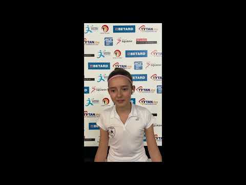 Hanna Górecka (GU11) - pierwsze (1) miejsce na Polish Junior Open do lat 11 (2022)