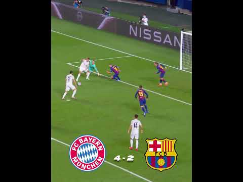 Bayern Munich Barcelona 2020. 🔥