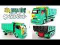 MEMBUAT DUMP TRUK ANTOBOLO DARI KARDUS BEKAS TRUK SAWIT BISA OLENG TRUK HANDMADE
