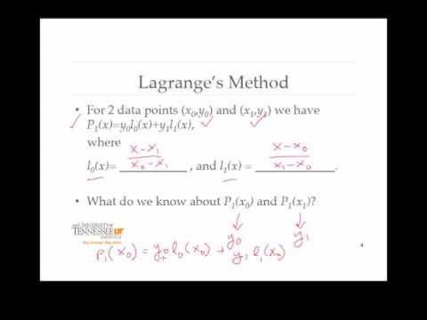 COSC370 - Interpolation and Curve FItting (Part 1)