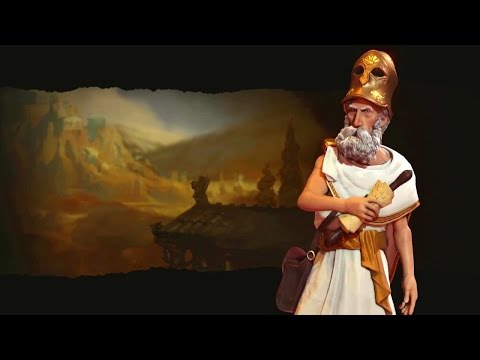 Civilization VI odc.1 PL #01 - Grecka mądrość początki !