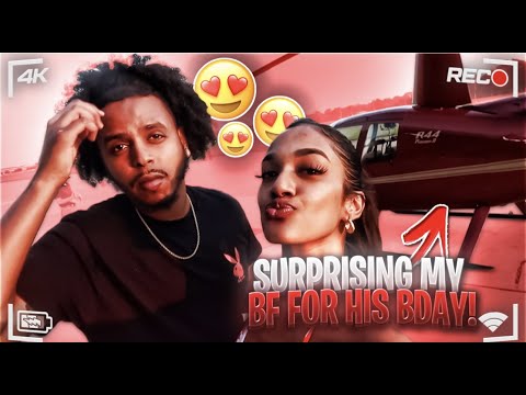 I SURPRISED MY BEST FRIEND WITH A HELICOPTER RIDE FOR HIS BIRTHDAY!!!!