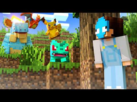 I Survived 7 Days with POKEMON in Minecraft...
