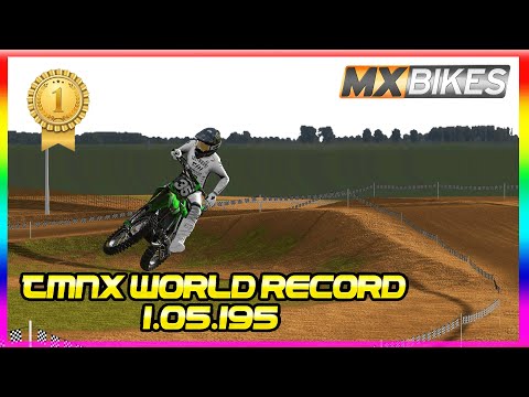 MX Bikes NEW WORLD RECORD - TMNX in 1.05.195 (Thursday Night Motocross)