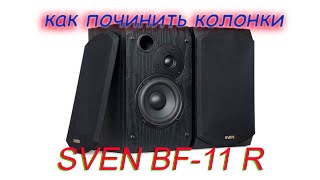 Video thumbnail for Ремонт активных колонок Sven BF-11R всей семьей by Ramzes _pzas