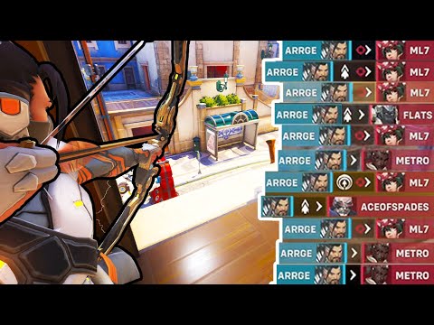 Farming Streamers in the New Best Hanzo Map