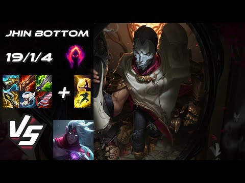 BOTTOM Jhin vs Varus - NA Challenger Patch 14.12