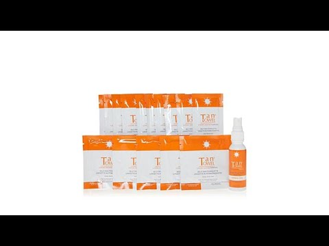 TanTowel Classic 15piece Kit with Express Tan Mist